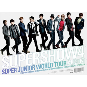 SUPER JUNIOR「SUPER SHOW 4」LIVE CD中文官方網頁